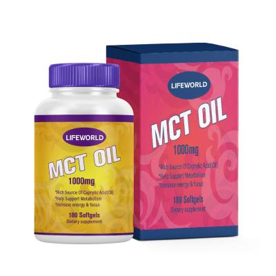 China Organic Keto MCT Oil Medium Chain Triglycerides Supplements For Weight Loss for sale