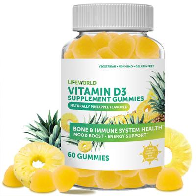 China Bone Support Kids Multivitamin Gummies With Vitamin K2 And 1000 IU Vitamin D3 for sale