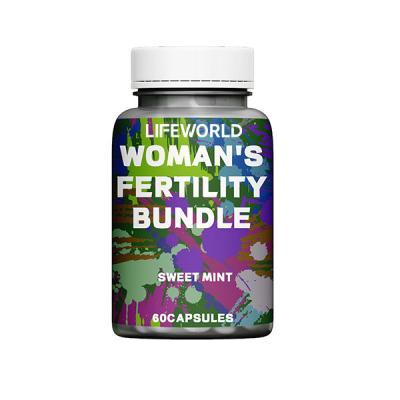 China OEM Suplemento de Salud Femenina, Hoja de frambuesa roja Fertilidad Vitamina prenatal Suplemento en venta