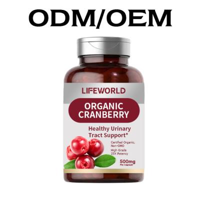 China OEM Herbal Organic Cranberry Extract Capsule For Female Health Supplement for sale