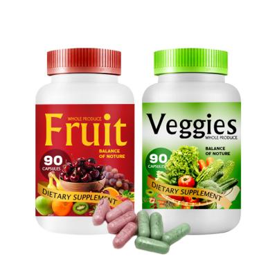 China Elevate Your Wellness With OEM Organic Superfood Fruit And Vegetable Capsules for sale