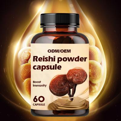 China OEM / ODM Nutrition Supports General Wellness And Vitality Reishi Capsules for sale