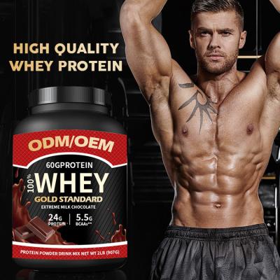 China OEM Protein Supplement 100% Whey Protein Powder Vegan Protein Powder For Supports Muscle And Nerve Function for sale