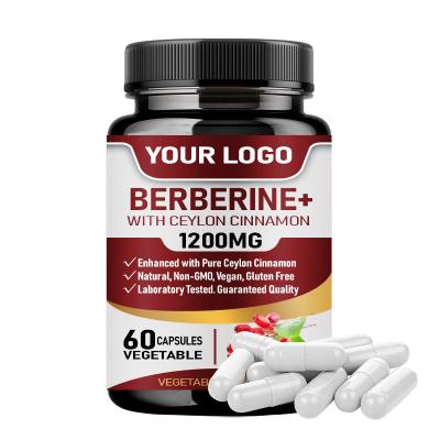 China Berberina 500mg con Canela de Ceilán Cúrcuma para apoyar la función inmune saludable Antioxidante,gastrointestinal en venta