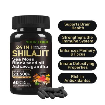 China Privélabel Shilajit Gummy Candy Voedingsvezels Pure Himalaya Organic Shilajit Voor Immuniteitsverbetering Te koop