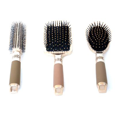 China Professional Amazon Plastic Hit Comb Massage Airbag Hair Brush Beauty Salon Palette Static Brush Anti Static Brush for sale