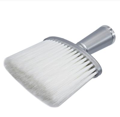 China Professional Barber Large Neck Duster Soft Plastic Cleaning Hair Brush Hair Drape Sweep Hair Styling Tool for sale