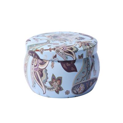 China Latest Design Top Quality Soy Wax Lowest Design 100% Handmade Travel Scented Tins Candles With Lid for sale