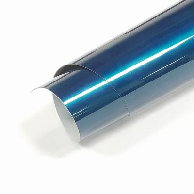 China Factory wholesale smoky blue color tpu car wrap ppf film 1.52*15m diamond KPAL high quality liquid metal TPU for sale