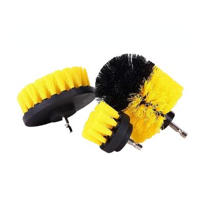 China Sustainable 3 Pack Multi Purpose Drill Cleaning Scrub Brush Set for sale