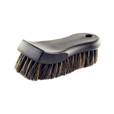 China Horse Hair Straighten + PP Long Straighten Horse Hair Car Interior Leather Cleaning Brush for sale