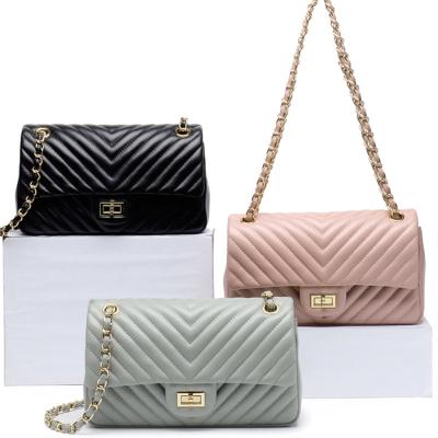 China The Other Hot Selling Elegant Messenger Bag Chain Handbags Wholesale Custom Fashionable Ladies Personality For Women Luxury Genuine Leather for sale