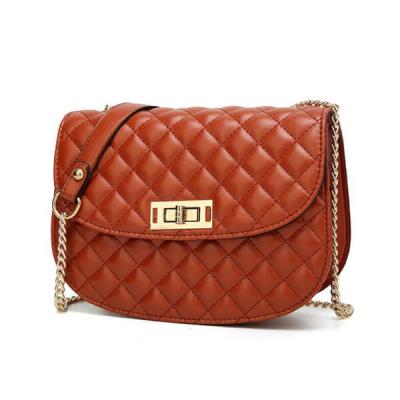 China MS013 Vintage Women PU Chain Shoulder Bag Luxury Vintage Quilted Ladies Cross - Body Bag for sale