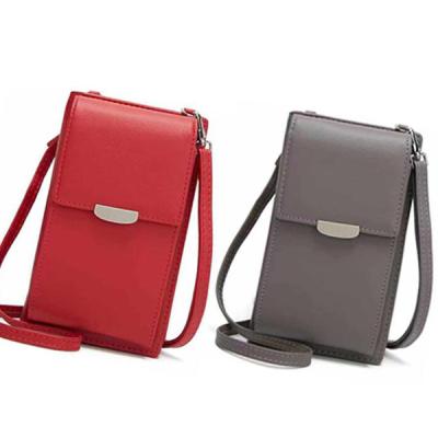 China 2021 New Arrival PB016 Waterproof PU Leather Phone Bag Multifunctional Good Quality Women's Fashionable Cross Bags Women Cross - Body for sale