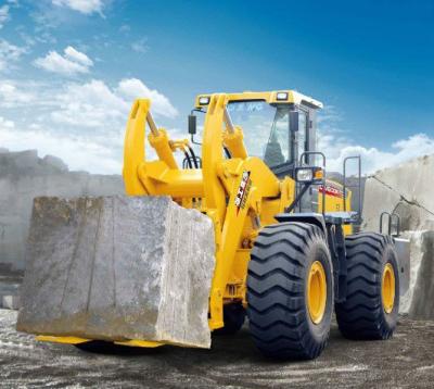 Китай Chinese XCMG 25 ton Wheel Loader Machine forklift front LW600KV-T25 stone forklift price продается