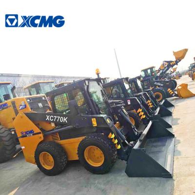 중국 Chinese XCMG XC770K Earth Moving Machine small mini skid steer loader for sale 판매용