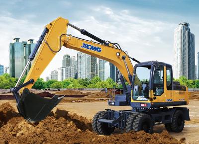 Κίνα XCMG Official 15 TON Semi-Autonomous Wheeled Excavator XE150W for sale προς πώληση