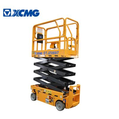 China XCMG GTJZ0607 7.8m electric self propelled scissors aerial work platform Te koop