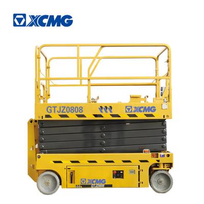 China 8m mobile cheap Electric Scissor Lift hydraulic aluminum aerial work platform price Te koop