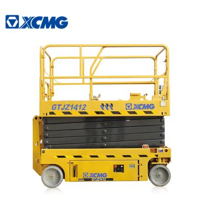 Κίνα XCMG GTJZ1412 Electric mobile Scissor Lift hydraulic self propelled table platform προς πώληση