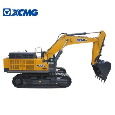 Chine XCMG 70 ton Hydraulic Crawler Crane 4.6 cbm XE700D Large Mining Excavator Price à vendre