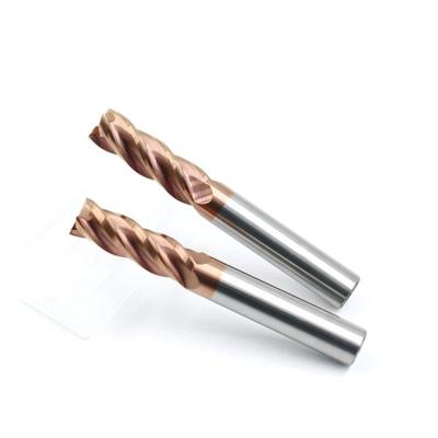 China High Quality Solid Carbide Milling Cutters Are Used For Stainless Steel And High-Hardness Metals for sale