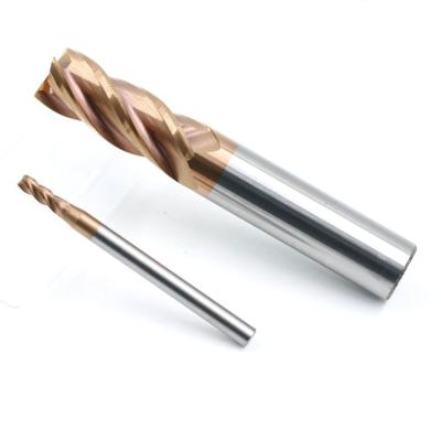 China 4-Blade Carbide Solid Carbide Milling Cutter is suitable for stainless CNC tool steel and high hardness metals for sale