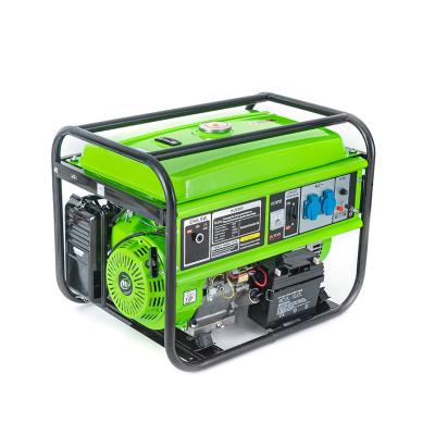 China Forced - Air-cooled 50hz 2 post-phase 230v 5000w Gasoline Engine Generator 22 for sale