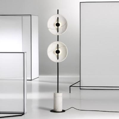 China Creative Homestay Designer Art Deco Homestay Designer Simple Post Modern Bedroom Marble SiNordic Nordic Modern Northern European Living Room Floor Lamp for sale