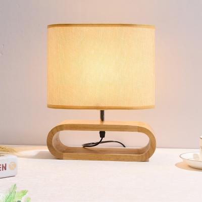 China Modern simple modern office students eye protection art bedside lamp factory wooden chandelier for sale