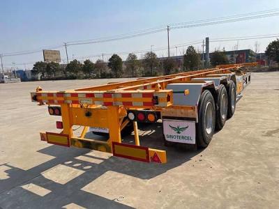 China Semi-aanhanger van 30 ton met drie assen Te koop