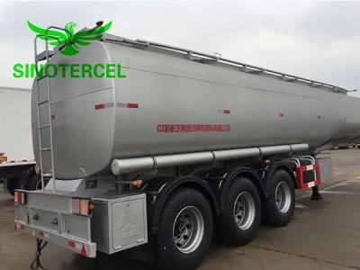 China 50000L Semi Water Tanker 80T Lng Semi Trailer Normal Suspension for sale