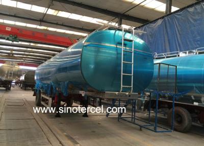 Cina Semi Vac Trailer Fuel Tank Semi Trailer Con Logo Personalizzato in vendita