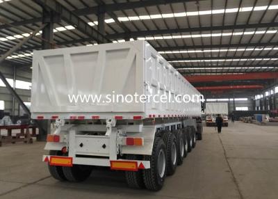 China Semi-remolque de descarga de carga con 3 ejes Semi-remolques de inclinación LML9381ZH en venta