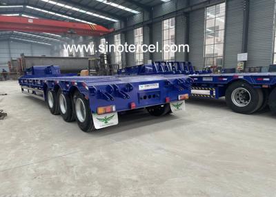 China Mechanische Aufhängung Semi-Lowbed Trailer 30000kg Semi-Lowbed zu verkaufen