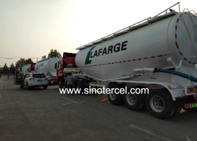 China 45T bulk cement tank half aanhanger 45000kg cement tank half aanhanger voor beton Te koop