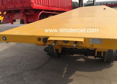 China 2.5m de ancho Trailer completo 20T de carga útil Trailer completo de aluminio en venta