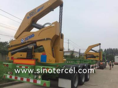 China 20ft Side Crane Trailer 37 Tons 40ft Side Lifter Container for sale