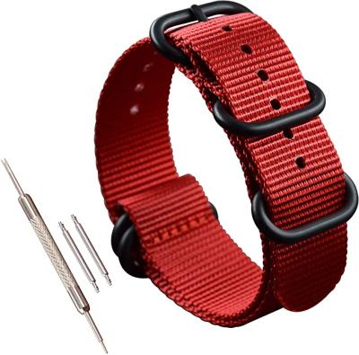 China 2021 non-specific high quality luxury nylon women NATO strap watch band 2021 watch belt boys belt for sale