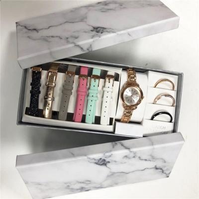 China Non specific ready to ship best gift idea for lady quartz watches gift sets for sale