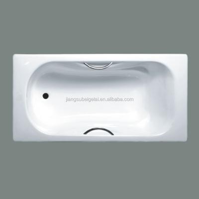 China Decoration Alcove Shower Bath Roca Style Enamel Tub for sale