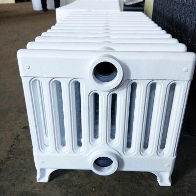 China Traditional foundry suplied at competitive price anthracite color pat in floor heating radiators 7sections with crane for sale