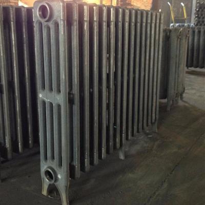 China Four tubes cast iron traditional heating radiators with wide price mult-color choice for sale