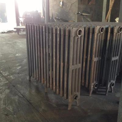 China Home decorative classic mult-color choice of four tubes retro iron radiators for sale