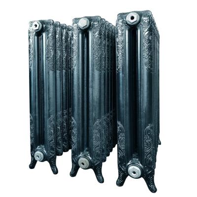 China 7 Sections Cast Iron Classic Rococo Traditional Radiators Used Heater With Faucet for sale