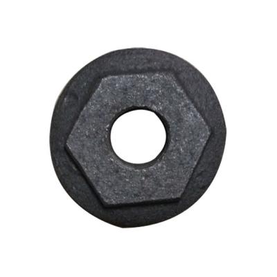 China Hotel Home HVAC System 1.5 Inch Thread Home Line Used Cast Iron Radiator Bushing For Valves With Hole 1/2