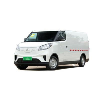 China Fabric made in China New Van Long Wheelbase Big Space Electric Car Maxus EV30 312km 4 door 2 seat EV for sale for sale