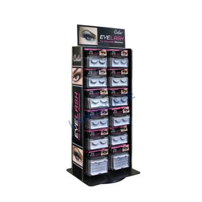 China Custom Acrylic Eyelash Display / Lash Floor Display Stand Stand / Eye Lashes ACDD013 for sale