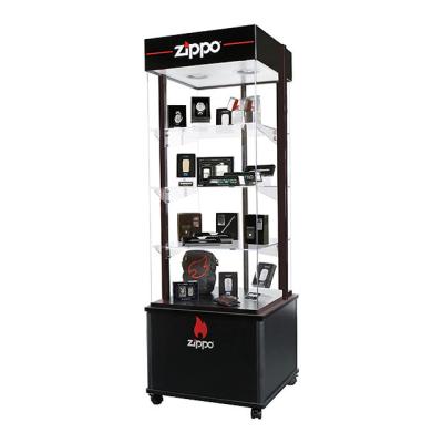 China Metal Customized Lighter Display Case / Metal Lighter Rack for sale