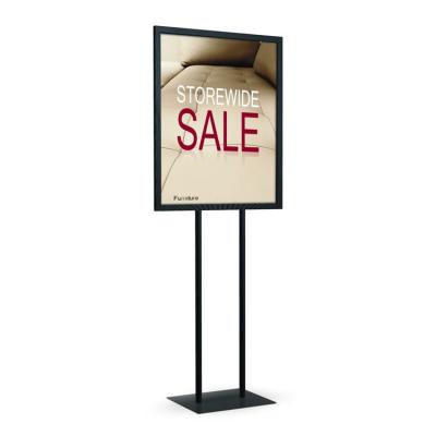 China Advertising metal frame knowledge advertising poster display stand a3 2020030708 for sale